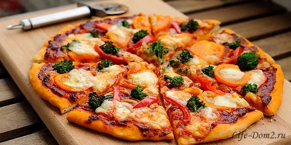 Как приготовить вкусную пиццу