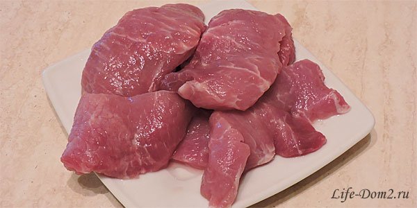 Простой рецепт вкусных отбивных из свинины